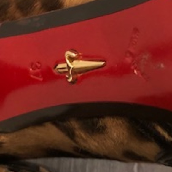 Cesare Paciotti Leopard Print Stilettos - Picture 5 of 6